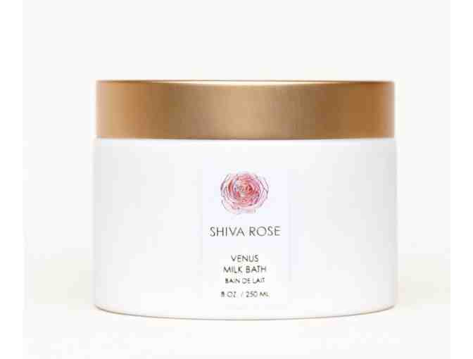Shiva Rose beauty products basket