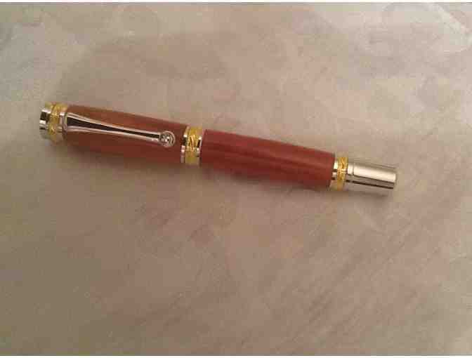 Beautiful wooden pen or pencil - hand crafted by Rabbi Ari Silver, just for you!
