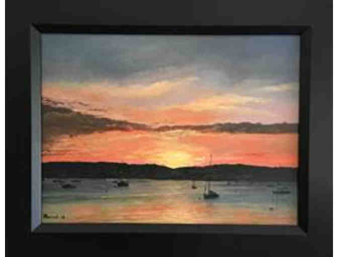 'Gloucester Sunset' Limited Edition print by Bev Barnard