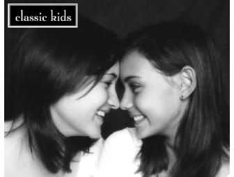 'Sitting for Two' Photography Session at Classic Kids