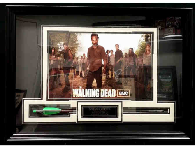 'The Walking Dead' Signed Collage