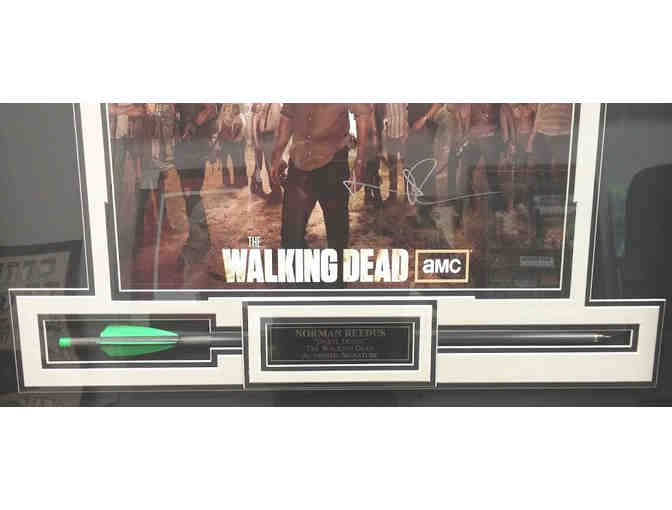 'The Walking Dead' Signed Collage