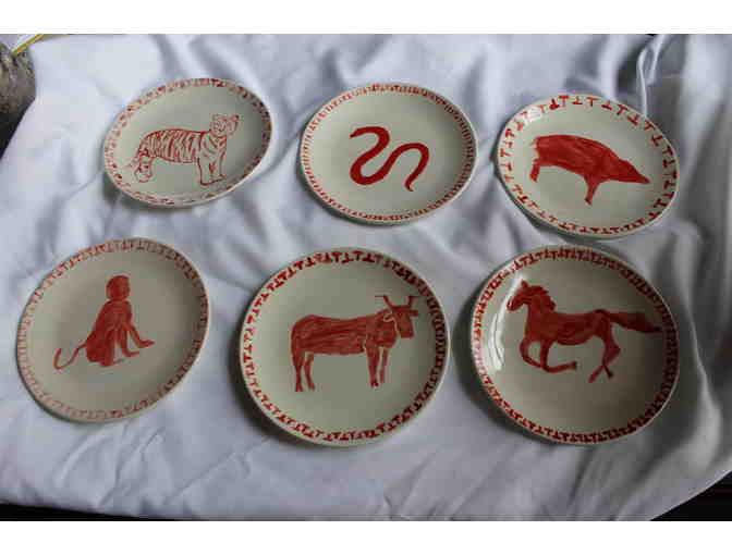 Upper School Chinese Zodiac Plates