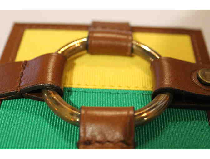 Ralph Lauren Green and Gold Coasters