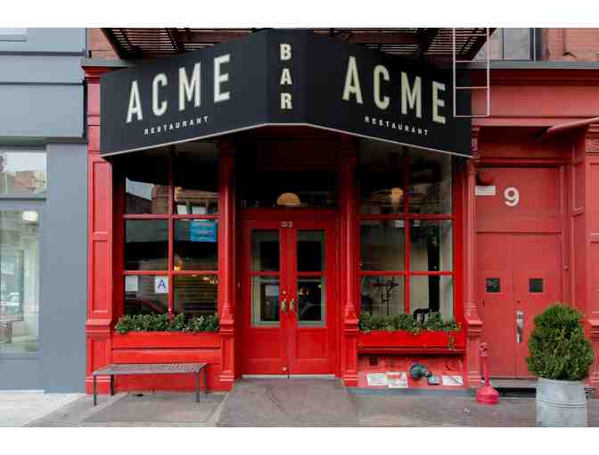 Dine Out at ACME Restaurant in NYC
