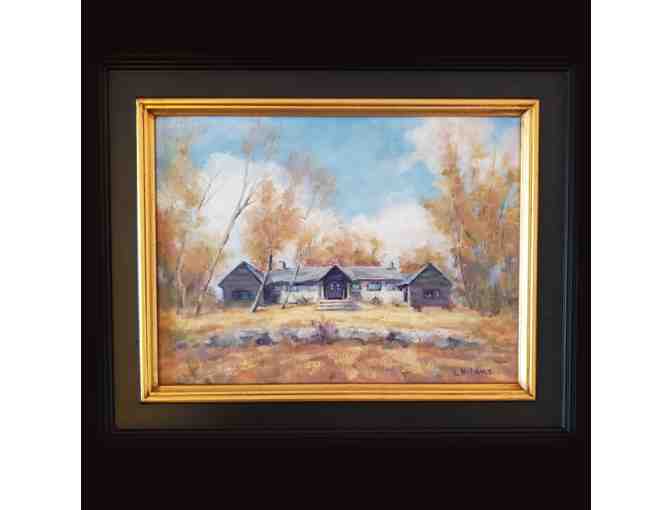 Landscape painting of Mashipacong Estate by Artist Laurie Williams