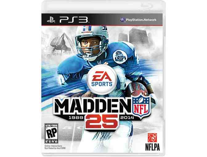 Madden NFL 25; NHL 14; Need for Speed Rivals