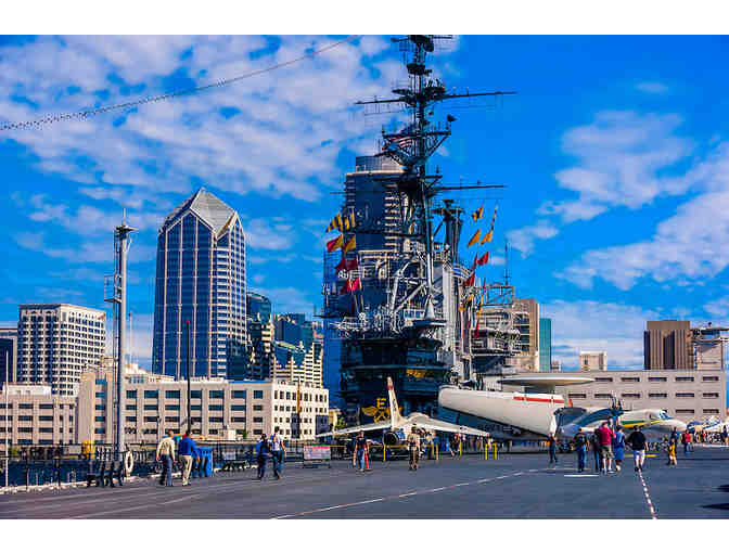 Four Guest Passes to the USS Midway Museum