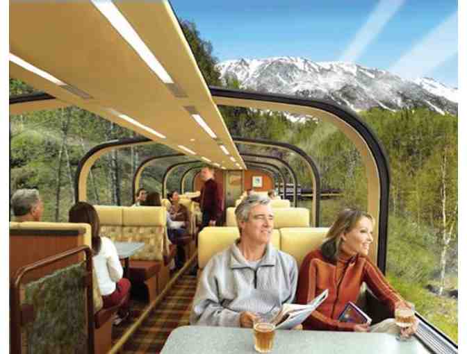 2 Round-Trip Deluxe Dome Railcar Seats Anchorate, AK to Denali National Park Adventure