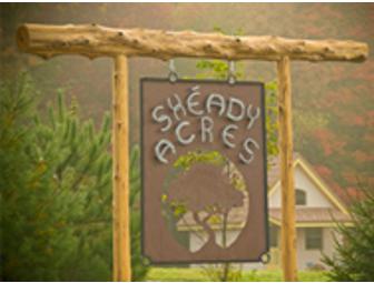 Sheady Acres - 1 Night Stay in the Sugar House or Tea House