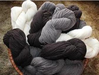 Willowbend Farm - 8 Skeins of Natural Colored Yarn, Natural Lanolin Handcream, &Tote Bag