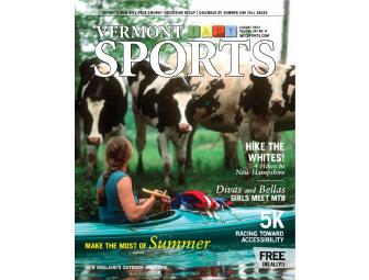 Vermont Sports Magazine - One year Subscription