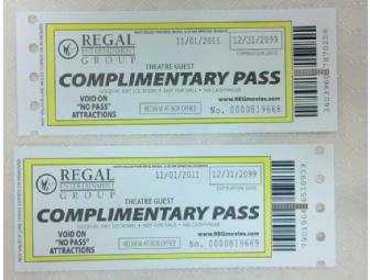 2 Regal Movie Tickets