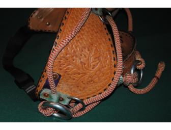 Hand-crafted Leather Positioning Saddle