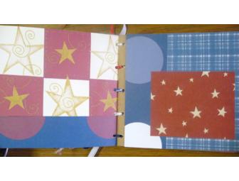 4th of July 'recycled' scrapbook album