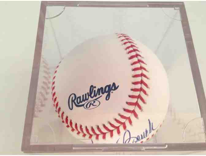 Signed Johnny Bench Baseball