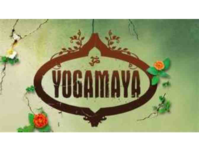 3 class pass to Yogamaya Studio in Chelsea