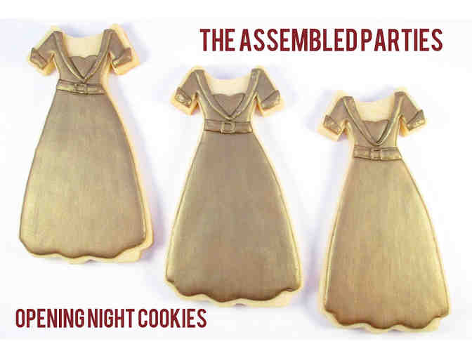 One Dozen Custom Cookies from Curtain up Cookie Design