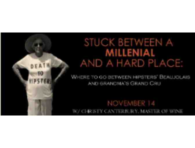 Back Label Wine Tasting Class