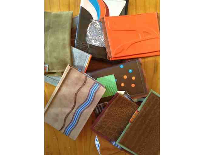 Handmade Leather Book Cover for a Small Paperback