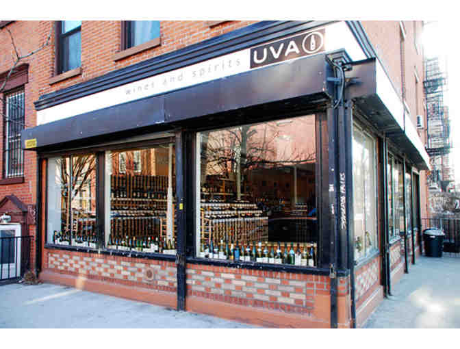 Wine Certificate from UVA Wines