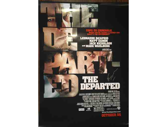 Martin Scorsese, Signed "Departed" Movie Poster - Photo 1