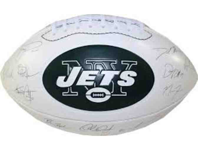 2018 New York Jets Team Signed Football - Photo 1