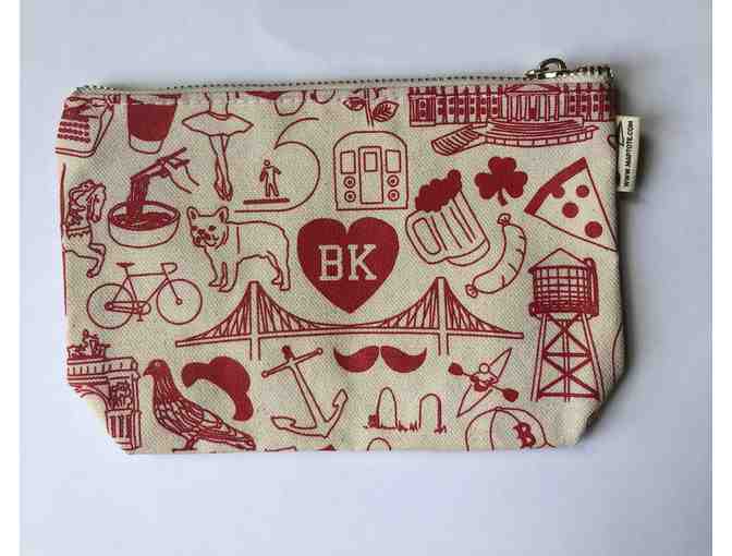 Brooklyn Denim Tote and Zipped Pouch