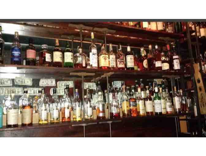 On the Rocks Whiskey Bar Gift Certificate $100