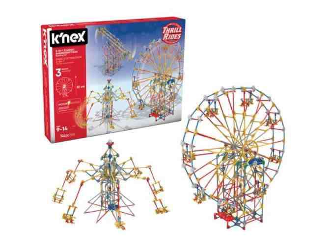 K'nex - Three-in-One Classic Amusement Park Building Set