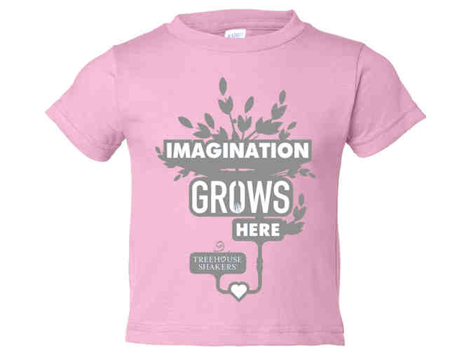 Treehouse Shakers' Toddler T-shirt in Pink or Teal - Photo 1
