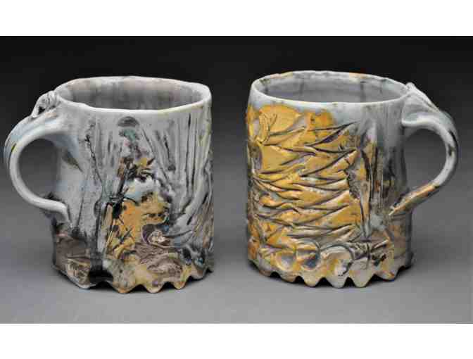 2 Ceramic Cups By Awarded Clay Artist - Photo 1