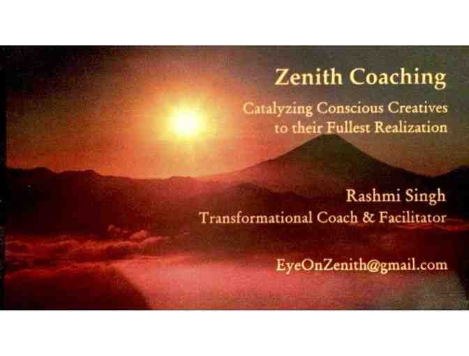 Coaching Session: Catalyzing Conscious Creatives to their Fullest Realization