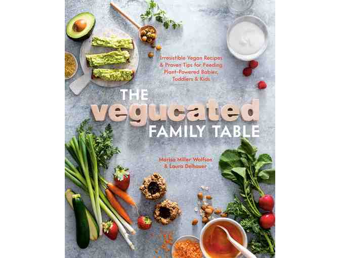 Enjoy Signed Copies Vegucated Family Table Cookbook and Vegucated DVD