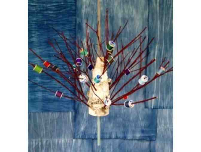 Goodale, Anne - 'Birch and dogwood spool tree'