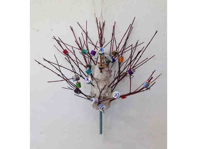 Goodale, Anne - 'Birch and dogwood spool tree'