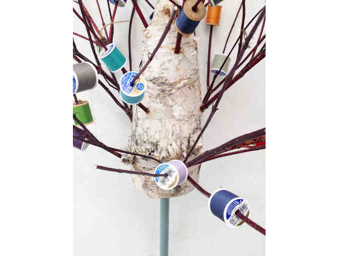 Goodale, Anne - 'Birch and dogwood spool tree'