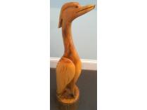 Wooden Bird Sculpture