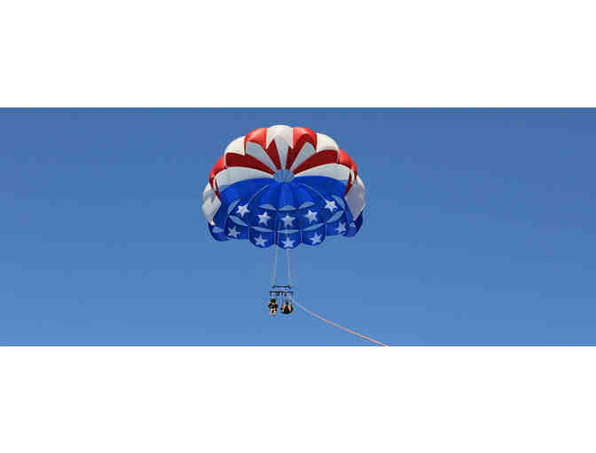 An Exciting Day on Pensacola Beach!  Parasailing and Dinner