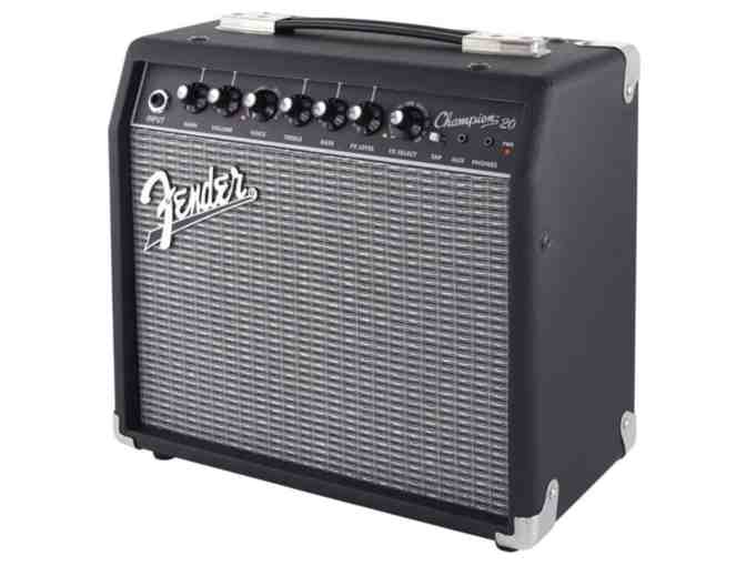 Fender Electric Guitar and Lessons with the Rockin' Rector