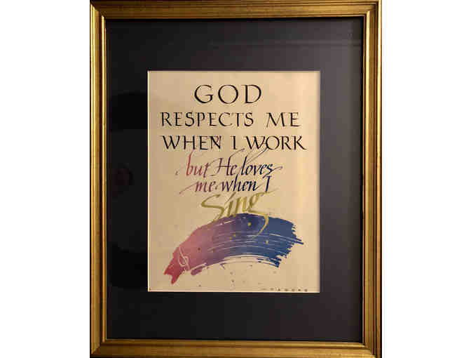 Six Framed Artworks (Watercolors & Prints)