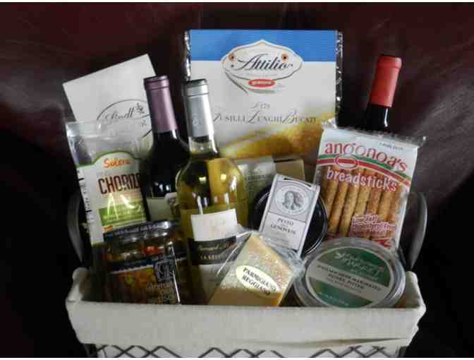 Gourmet Wine and Food Basket