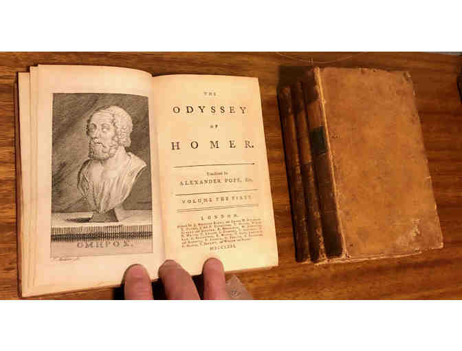 Rare Books: Pope's Translations of the Iliad and Odyssey, Published in 1771