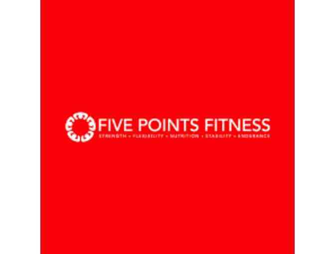 6 Month Membership to Five Points Fitness! And Personal Training