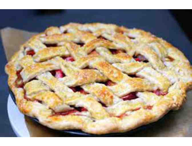 9" Rhubarb Custard Pie from Lynne Hesse's Kitchen!! - Photo 1