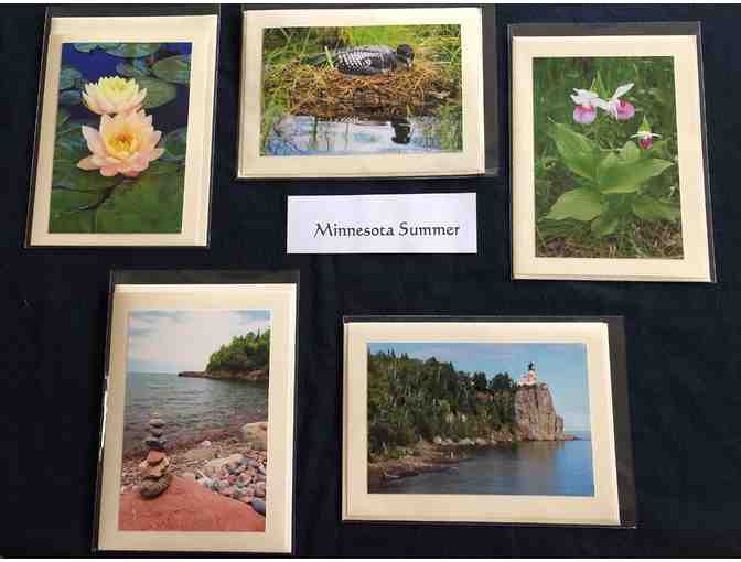 'Minnesota Summer' ~ Assortment of 5 Photocards Created by Shirley Doyle.