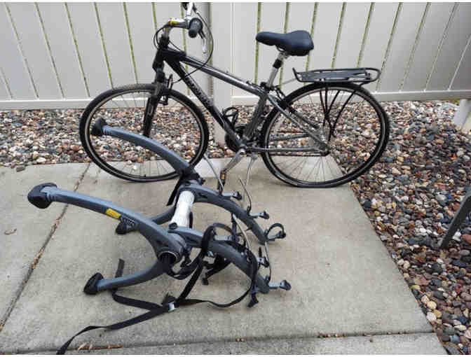 TREK Bike and Bike Rack Offered by Beverly Bockus