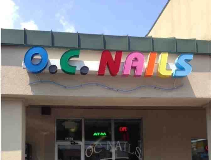 OC Nails Pedicure Manicure and Eyebrow Wax