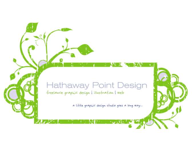 Hathaway Point Design-  500 full color business cards including up to 6 hours design servi