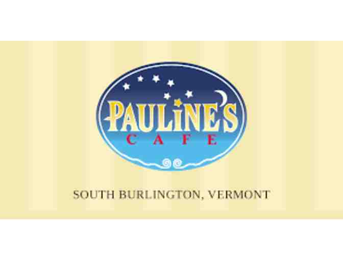 Pauline's Cafe $100 gift certificate